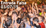 FESTES MAJORS 2015. Entrada falsa de Moros i Cristians 