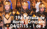 FESTES MAJORS 2015. 19a Entrada de Moros i Cristians