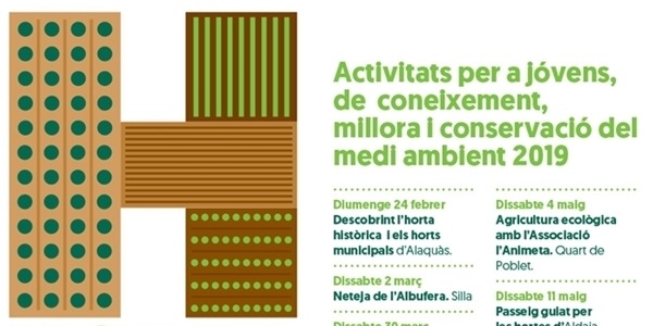 Nova programació d'activitats per a jóvens: coneixement, millora i conservació del medi ambient