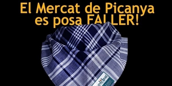 El Mercat Municipal es posa faller