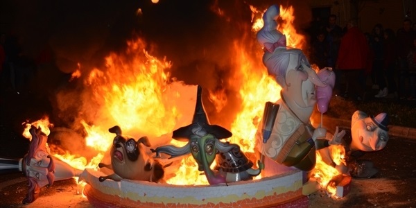 Falles de Picanya 2019. Cremà falles infantils.