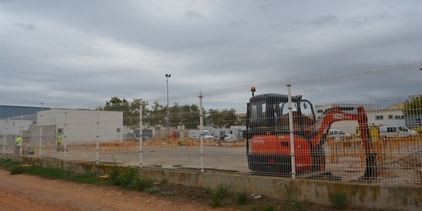 En marxa les obres del nou magatzem municipal