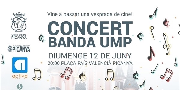 Música de cine a càrrec de la Unió Musical de Picanya