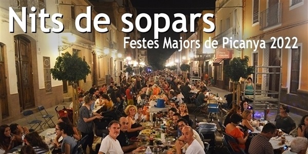 Nits de sopars a les Festes Majors