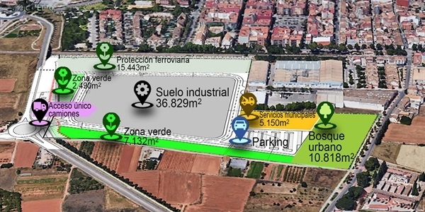 Primers passos per a l'ampliació del Polígon Industrial Taronja