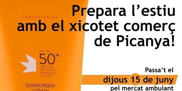 Prepara l'estiu amb el xicotet comerç de Picanya!