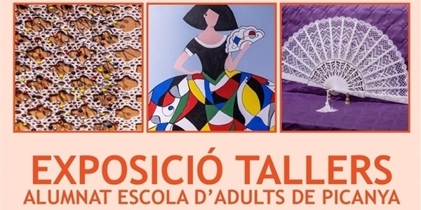 Exposició dels treballs de l'alumnat dels tallers de l'escola de persones adultes