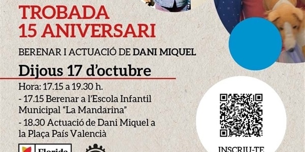 L'escoleta infantil municipal "la Mandarina" celebra el seu 15 aniversari